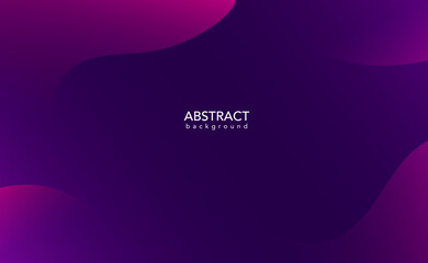 Abstract Purple background with waves, abstract background with glowing lines