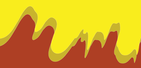 Obraz premium Abstract Colorful template banner with gradient color. Design liquid shape with copy space