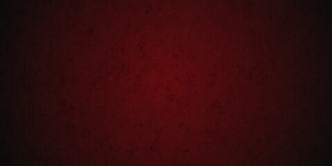 Red background in Christmas or valentines day texture and red color with vintage texture and shiny center spot. Red marbled texture grunge on borders, old vintage distressed red paper illustration