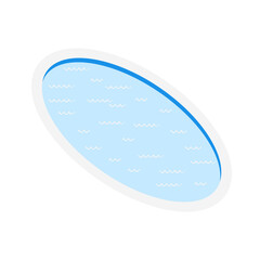 swimming pool swim area collection set