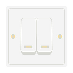 single round switch and receptacle socket combination electrical tool equipment
