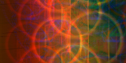 Digitaler Fractal Hintergrund Design für Druck und Layout