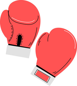 Boxing Sport Activity Game Clipart