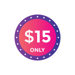 1 dollar price tag. 1$ dollar USD price symbol. price 1 Dollar sale banner in USD. Business or shopping promotion marketing concept
