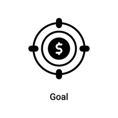 goal icons, editable stoke, stoke illustration.