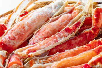 北海道の美味しいタラバガニ