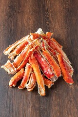 北海道の美味しいタラバガニ