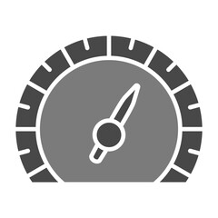 Speed Greyscale Glyph Icon
