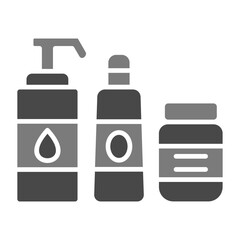 Toiletries Greyscale Glyph Icon