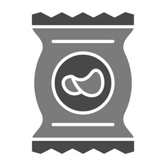 Snacks Greyscale Glyph Icon