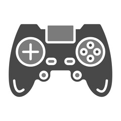 Console Greyscale Glyph Icon
