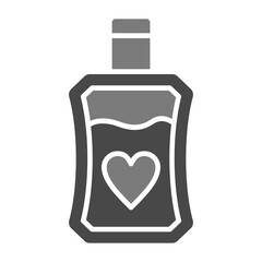Perfume Greyscale Glyph Icon