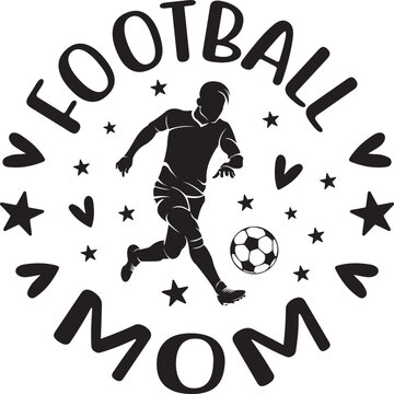 Football Mom Svg