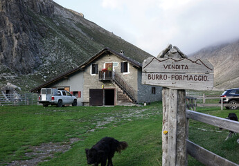 Rufugio Val Fredda - Alta Via Val die Susa - Piemont, Italien