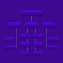 flowchart template, vector design for web