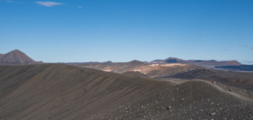Fototapeta na wymiar Hverfjall volcano, Iceland