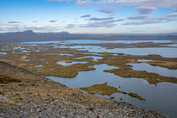 M&yacute;vatn Lake, Iceland