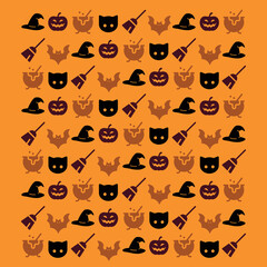 Haloween Witch pattern