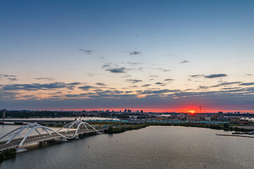 bridge over the river