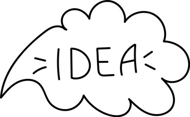 Hand drawnillustration lettering idea