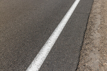 paved road for car traffic