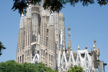 Gaudi's Sagrada Familia Cathedral in Barcelona