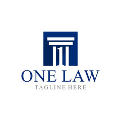 Law legal service  Logo Template Design Creative idea 