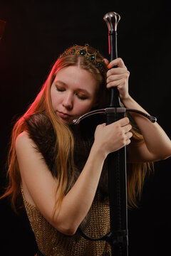 young viking woman
