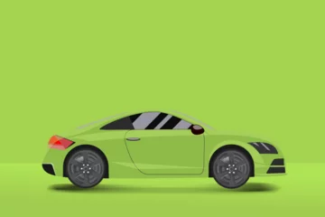 Photo sur Plexiglas Voitures de dessin animé Supercar sport car
