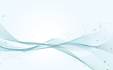 背景　抽象的　流線