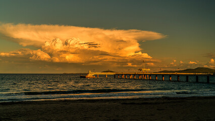 The bay of Burgas, Black sea coast
