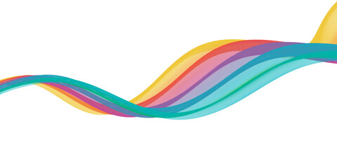 Abstract modern colorful wavy stylized lines background. blending gradient colors. You can use for Web, Texture, Wallpaper, Template, Desktop background, Business banner, poster design.