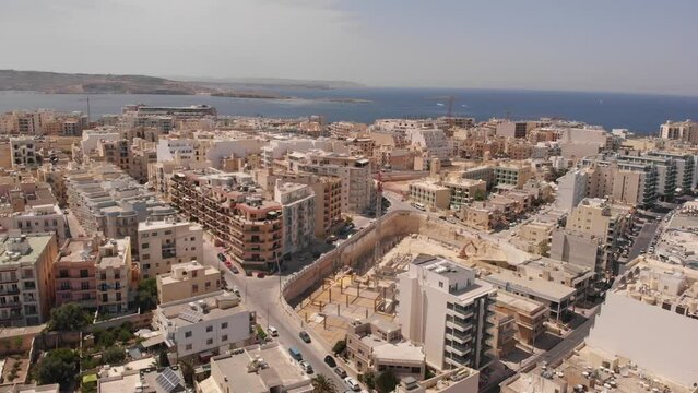 Bugibba Resort Aerial View, Malta