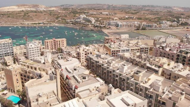 Bugibba Resort Aerial View, Malta