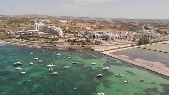 Bugibba Resort Aerial View, Malta