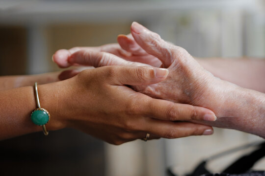 Les mains de l'accompagnement