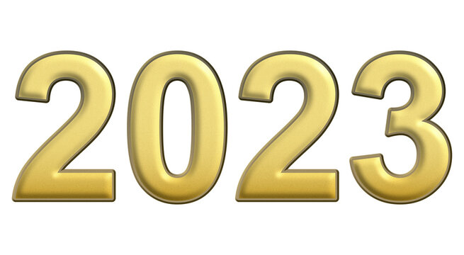 2023 Silvester Neujahr Jahreszahl