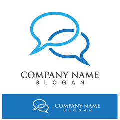 Naklejka premium Speech bubble icon vector illustration