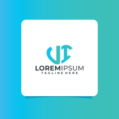  ui letter design for logo and icon.az typoguiphy for technology, business and real estate buind.az monoguim logo.vector