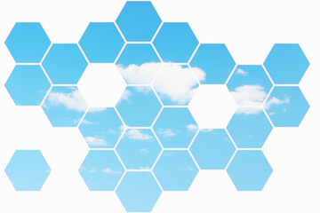 futuristic nature background