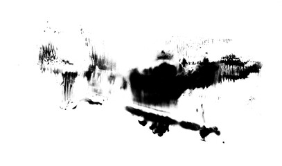 Grunge Black And White Painting Overlay 27. Great as an overlay and as a background for psychedelic and surreal images.