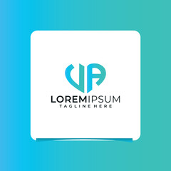  va letter design for logo and icon.az typogvaphy for technology, business and real estate bvand.az monogvam logo.vector