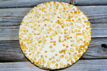 Chickpeas candy disc sweets, an Eastern candy made as a celebration of the prophet's Mohamed...