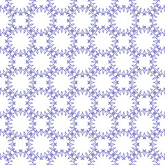 pattern design with abstract ornament motif