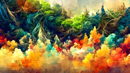 Fototapeta na wymiar Abstract organic background- wallpaper illustration