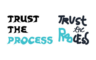 Hand drawn vintage illustrations with lettering