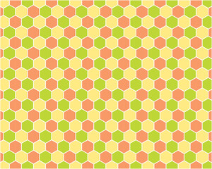 タイル　ハニカム　六角形　スウォッチ　パターン