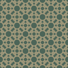 pattern design with abstract ornament motif
