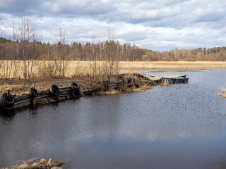 lake in the forest
