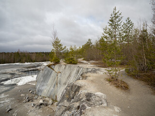 Ruskeala marble quarry